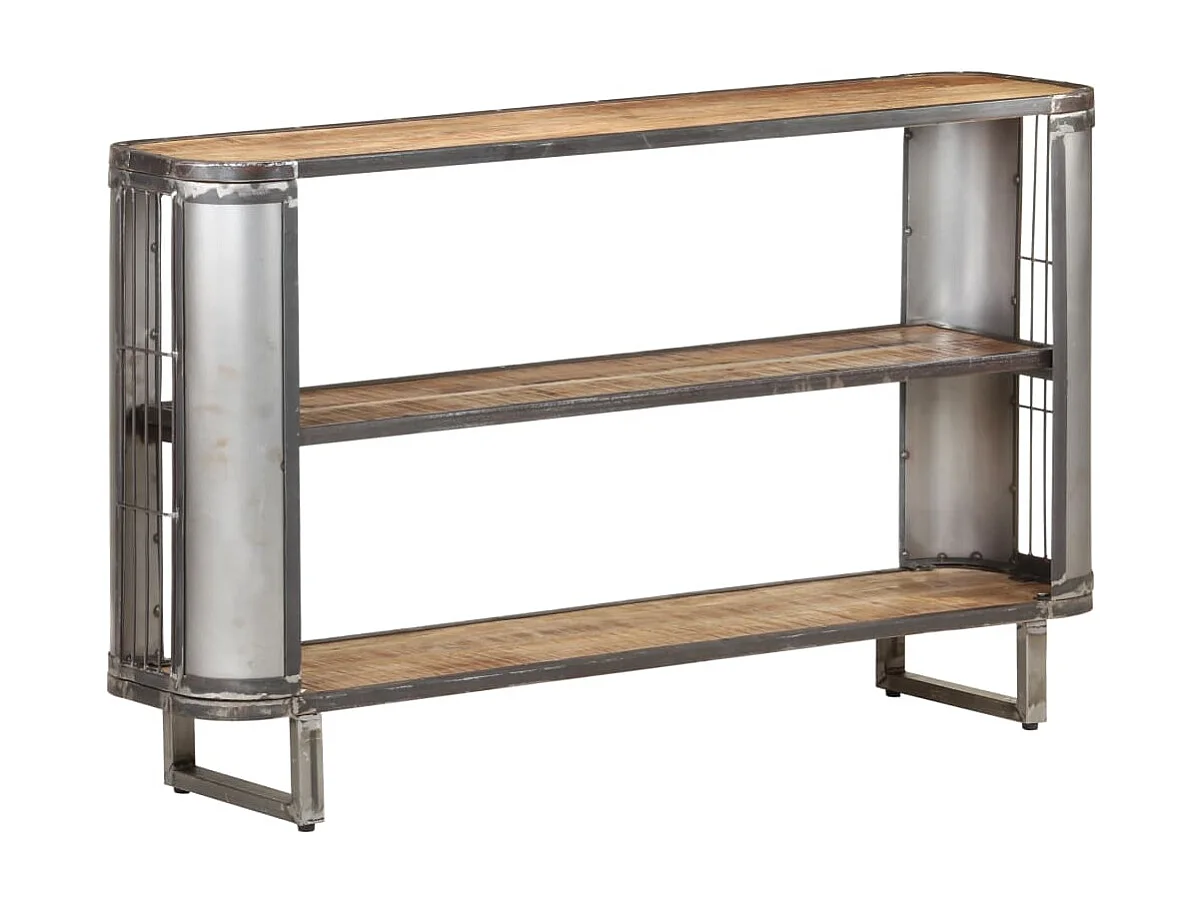 Credenza cassettiera cassettiera mobile contenitore organizer cucina soggiorno soggiorno 120 x 30 x 73 cm legno massello di mango marrone 02_0029536