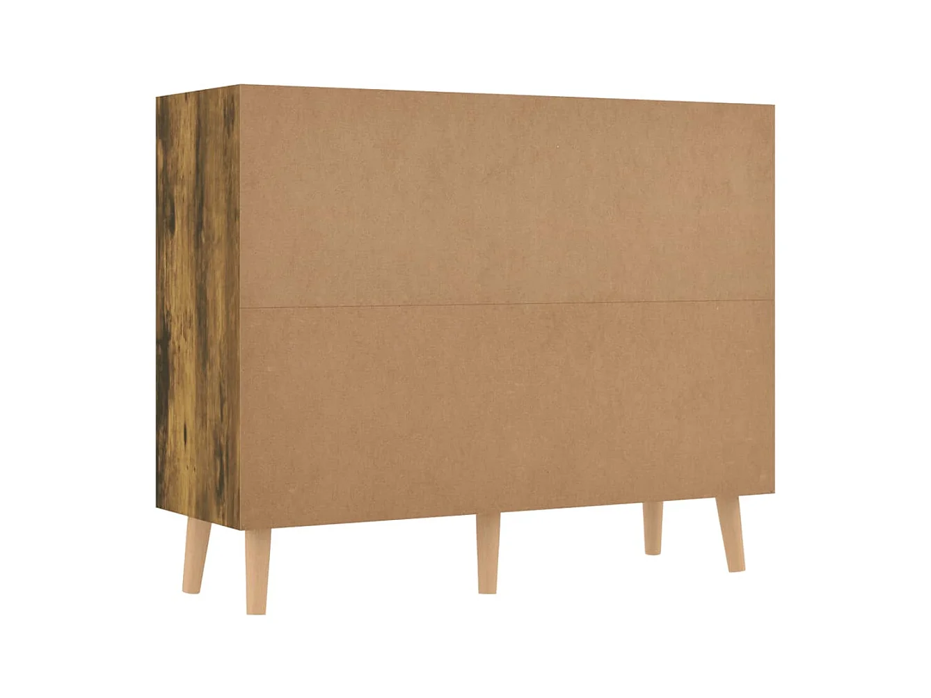 Aparador buffet cómoda mueble almacenaje organizador cocina salón salón 90 x 30 x 72 cm madera contrachapada marrón 02_0031121