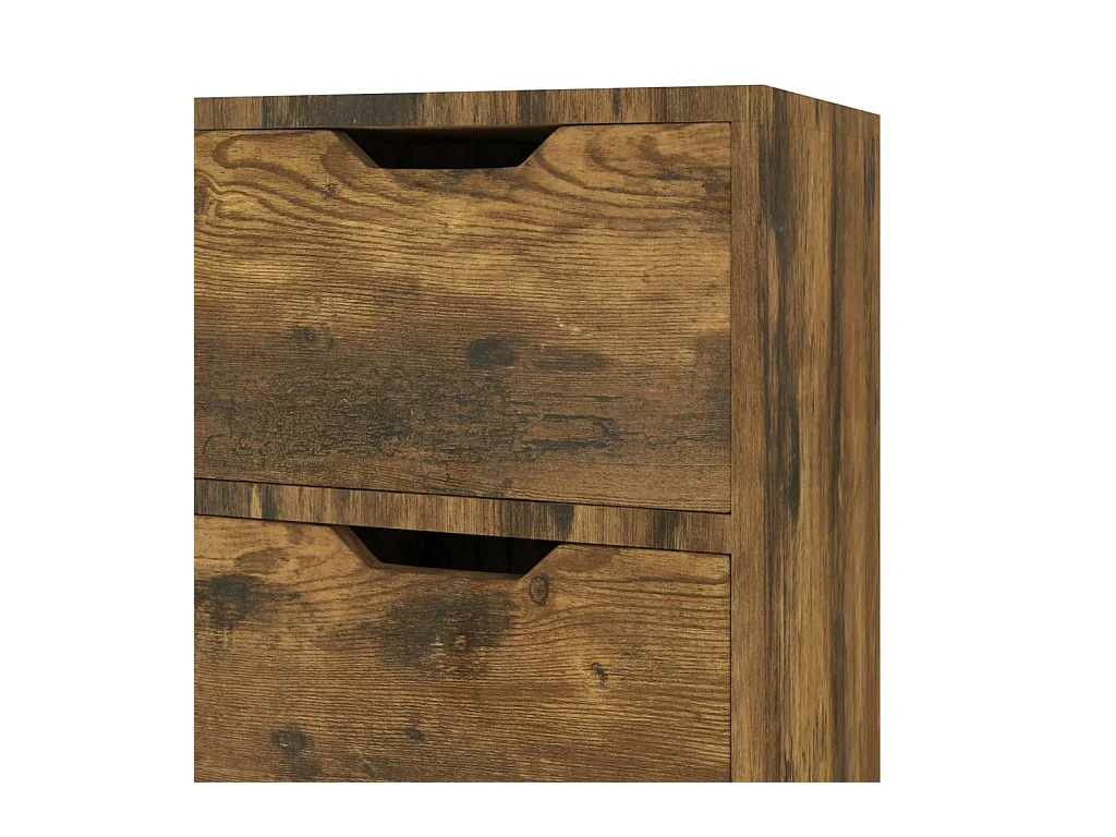 Aparador buffet cómoda mueble almacenaje organizador cocina salón salón 90 x 30 x 72 cm madera contrachapada marrón 02_0031121