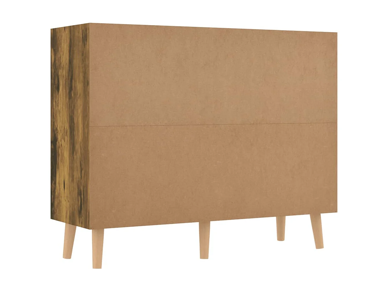 Aparador buffet cômoda armário organizador cozinha sala sala 90 x 30 x 72 cm madeira trabalhada marrom 02_0031121