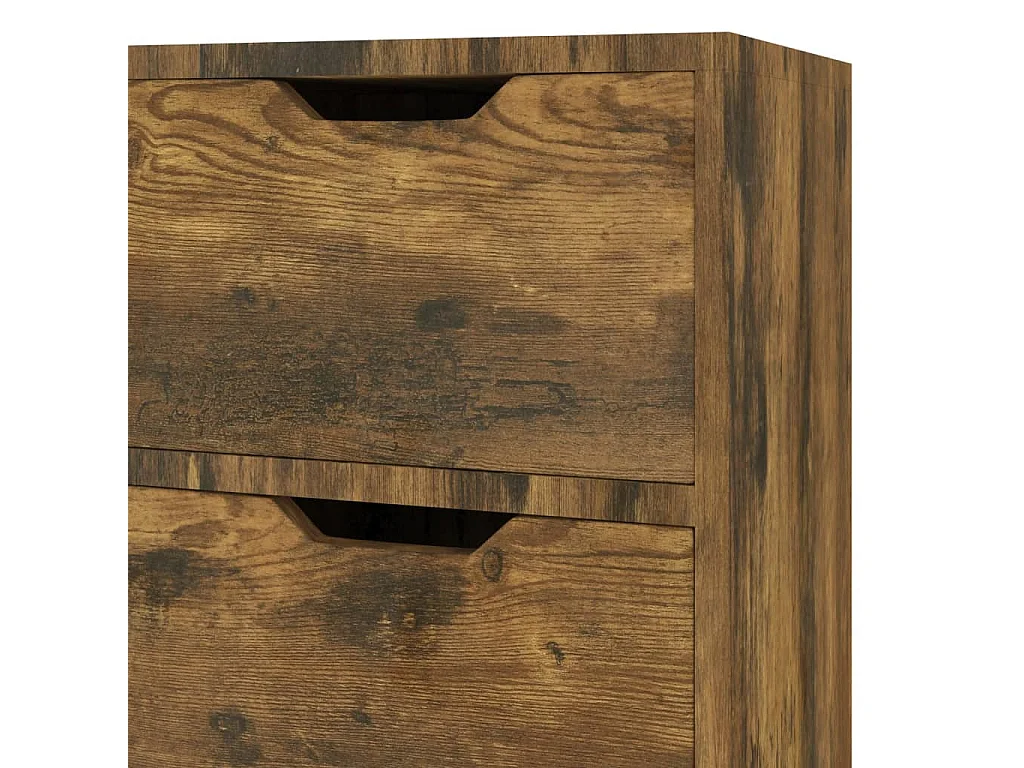 Aparador buffet cômoda armário organizador cozinha sala sala 90 x 30 x 72 cm madeira trabalhada marrom 02_0031121