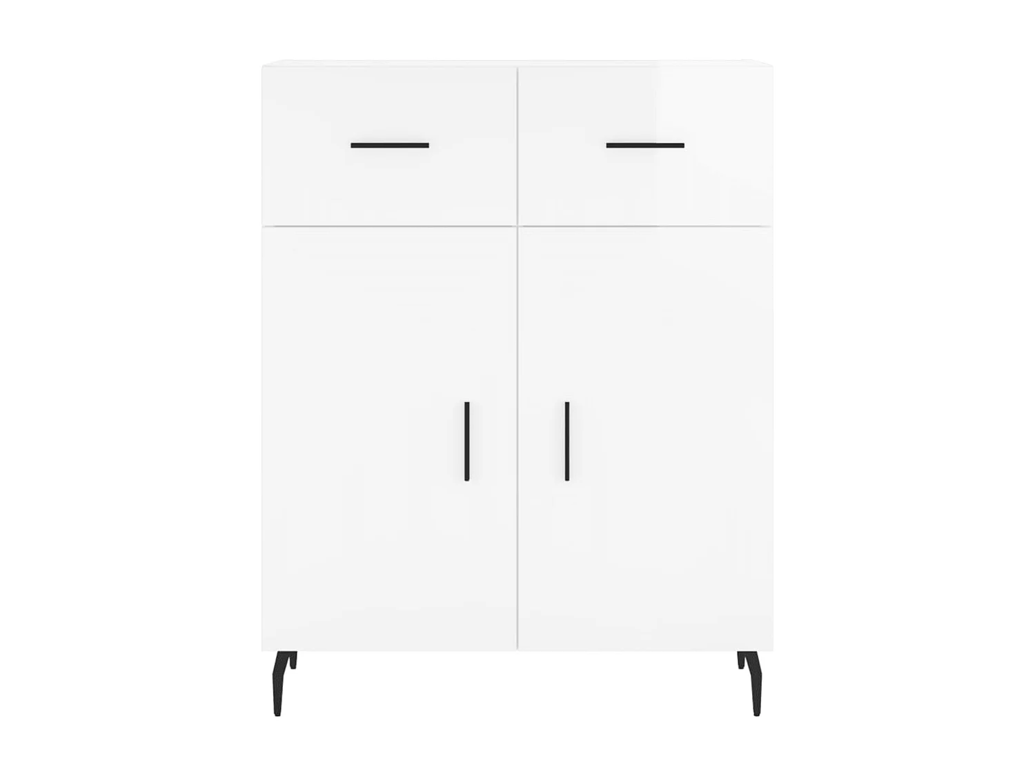 bahut commode armoire bois blanche 69.5 x 34 x 90 cm 02_0030740