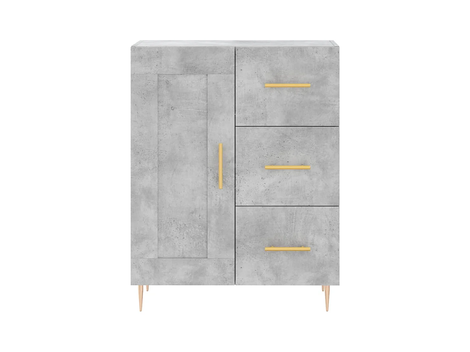 Aparador cômoda armário armário organizador cozinha sala sala 69,5 x 34 x 90 cm madeira trabalhada cinza 02_0032026