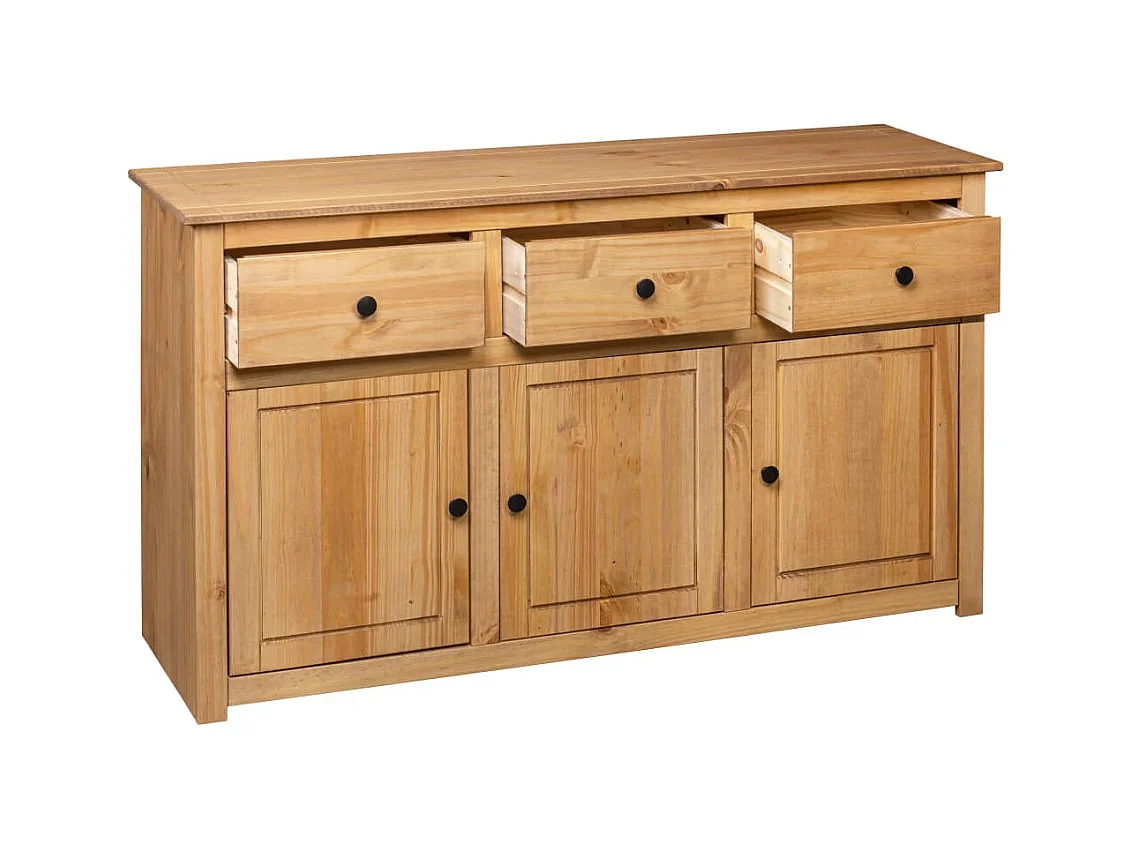 bahut commode armoire marron 135 x 40 x 80 cm 02_0029547