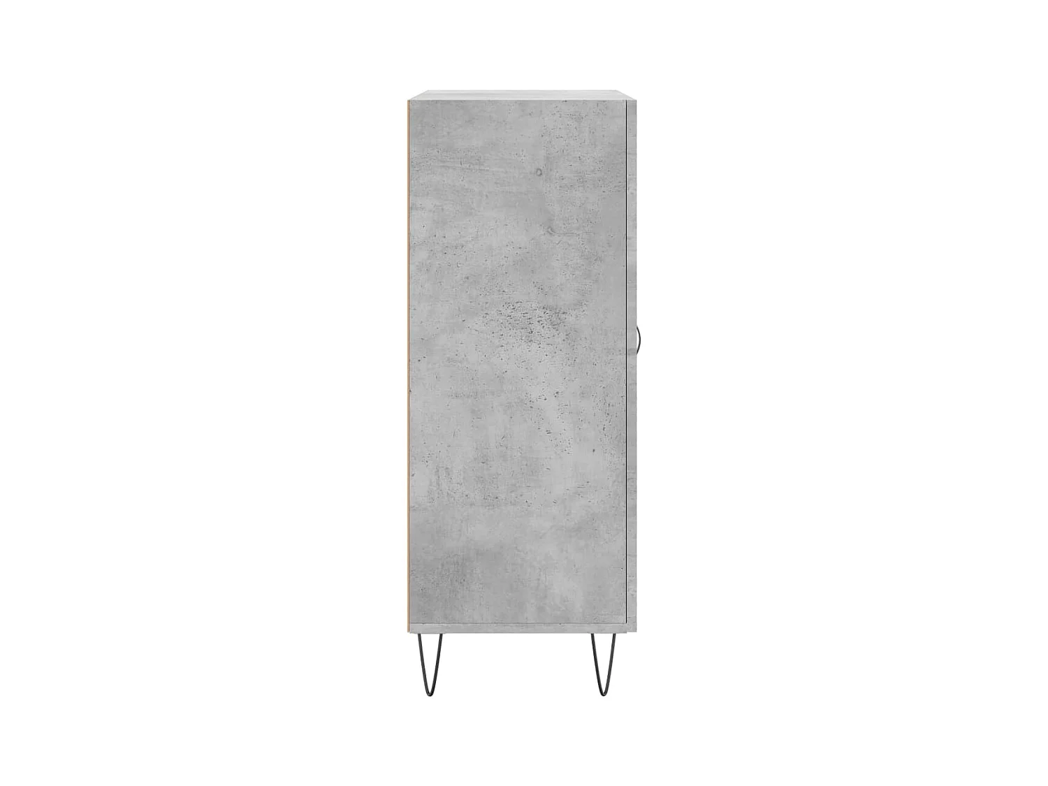Credenza cassettiera cassettiera mobile contenitore organizer cucina soggiorno soggiorno 69,5 x 34 x 90 cm derivati ​​del legno grigio 02_0032044