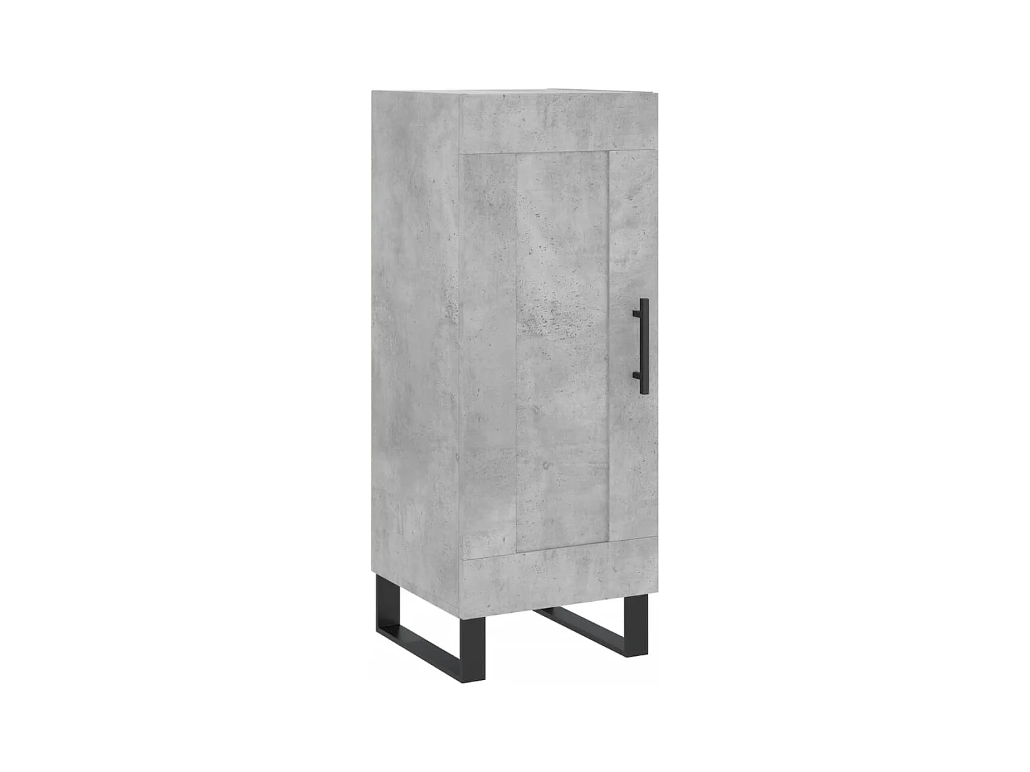 Credenza buffet cassettiera mobile contenitore organizer cucina soggiorno soggiorno 34,5 x 34 x 90 cm derivati ​​del legno grigio 02_0031903