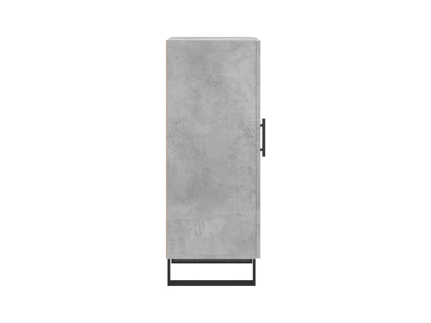 Credenza buffet cassettiera mobile contenitore organizer cucina soggiorno soggiorno 34,5 x 34 x 90 cm derivati ​​del legno grigio 02_0031903