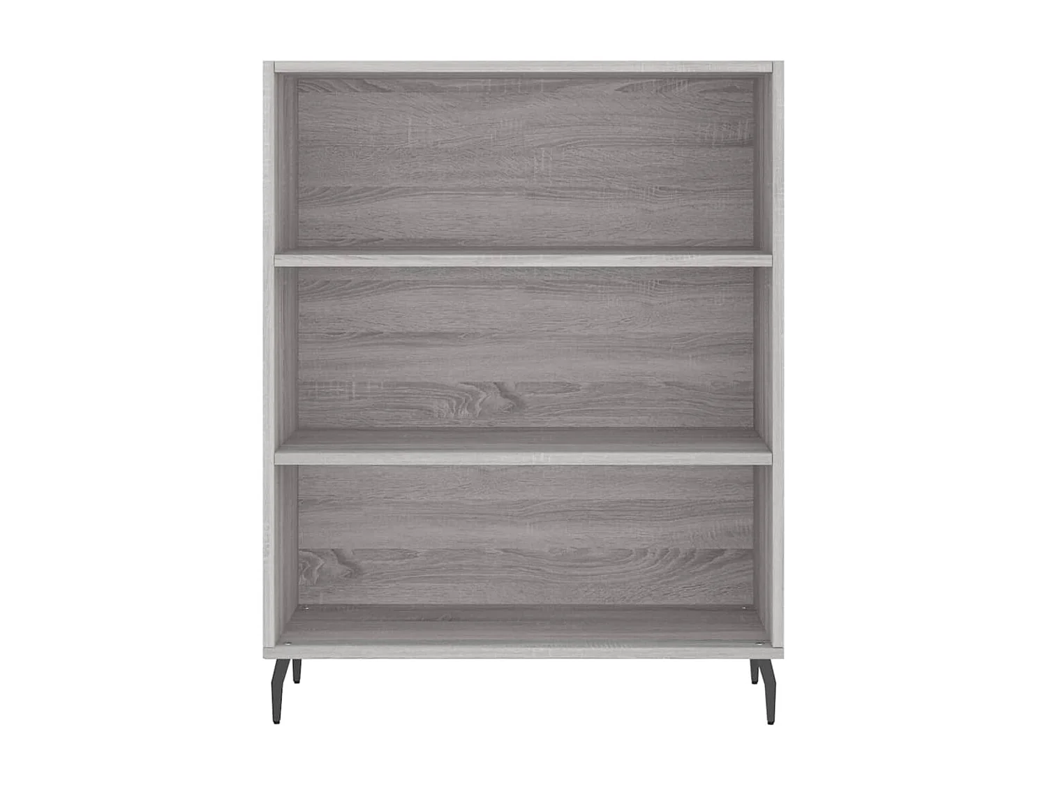 Aparador cómoda cómoda armario mueble organizador cocina salón salón Sonoma 69,5 x 32,5 x 180 cm madera contrachapada gris 02_0036420