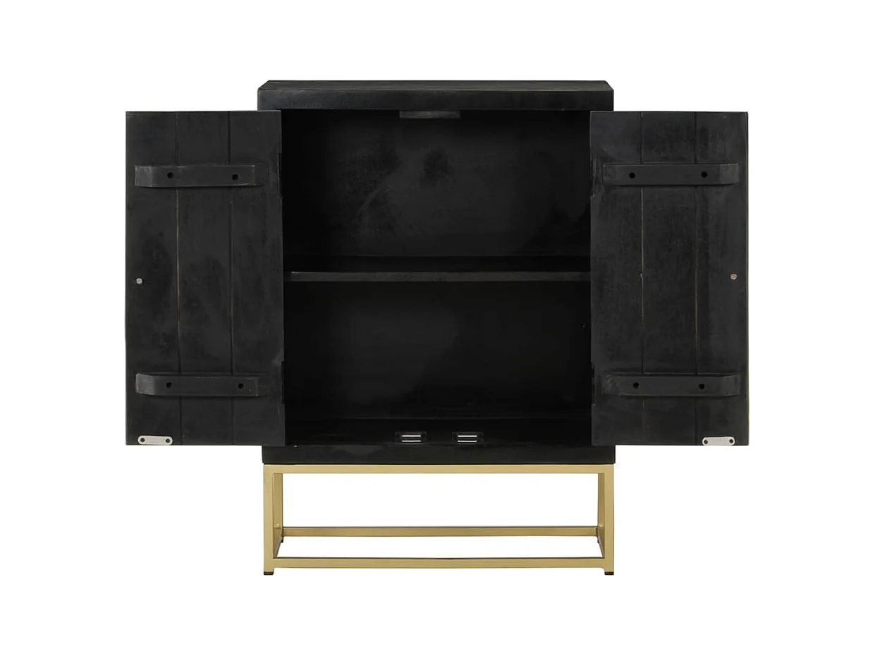 bahut commode armoire noire 2 x 30 x 75 cm 02_0029731