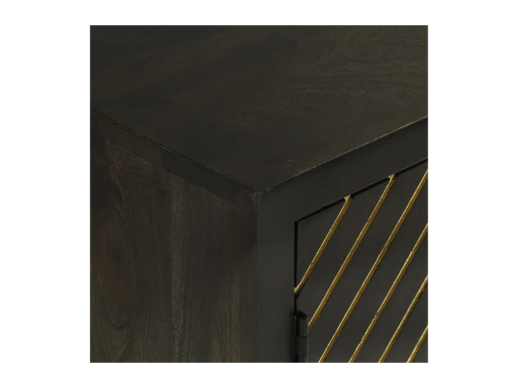 bahut commode armoire noire 2 x 30 x 75 cm 02_0029731