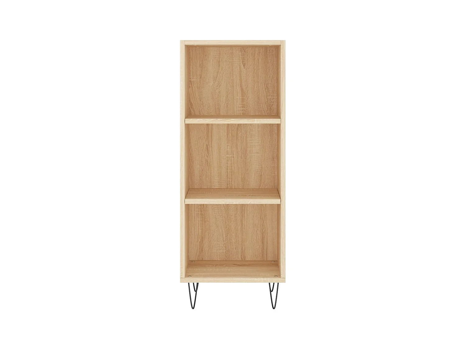 Aparador buffet cómoda armario unidad de almacenamiento organizador cocina salón salón Sonoma 34,5 x 32,5 x 90 cm madera contrachapada marrón 02_0031510