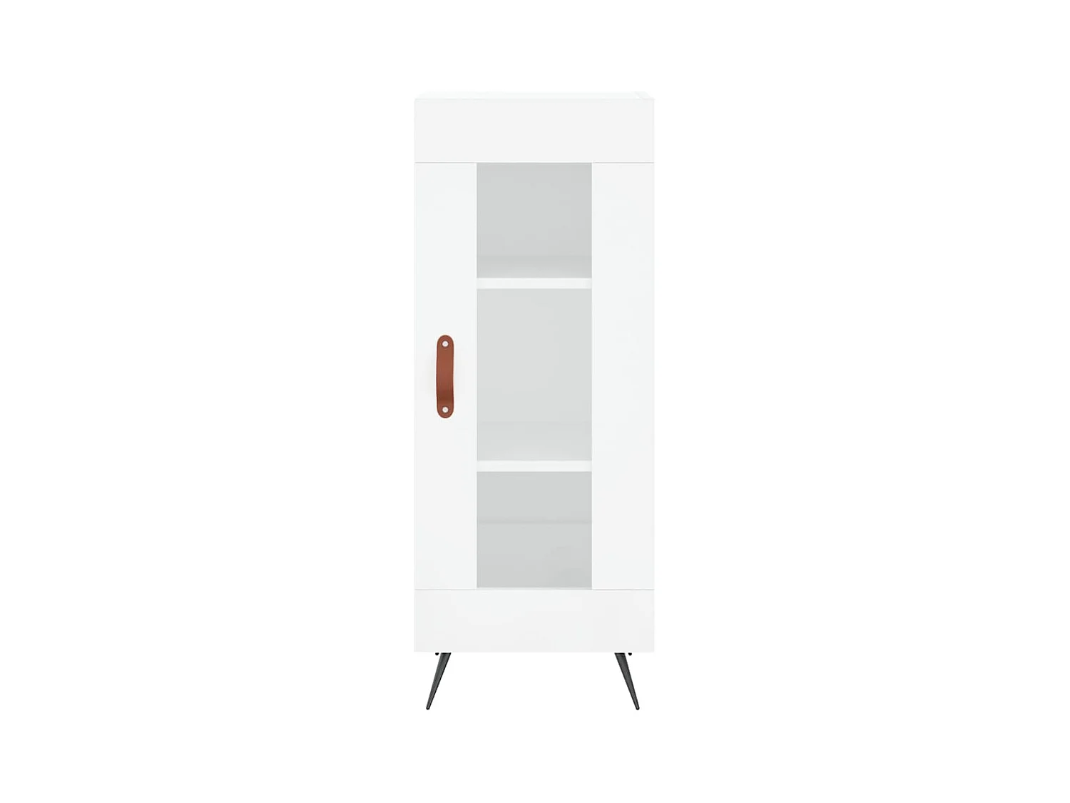 bahut commode armoire bois blanche 34.5 x 34 x 180 cm 02_0032859