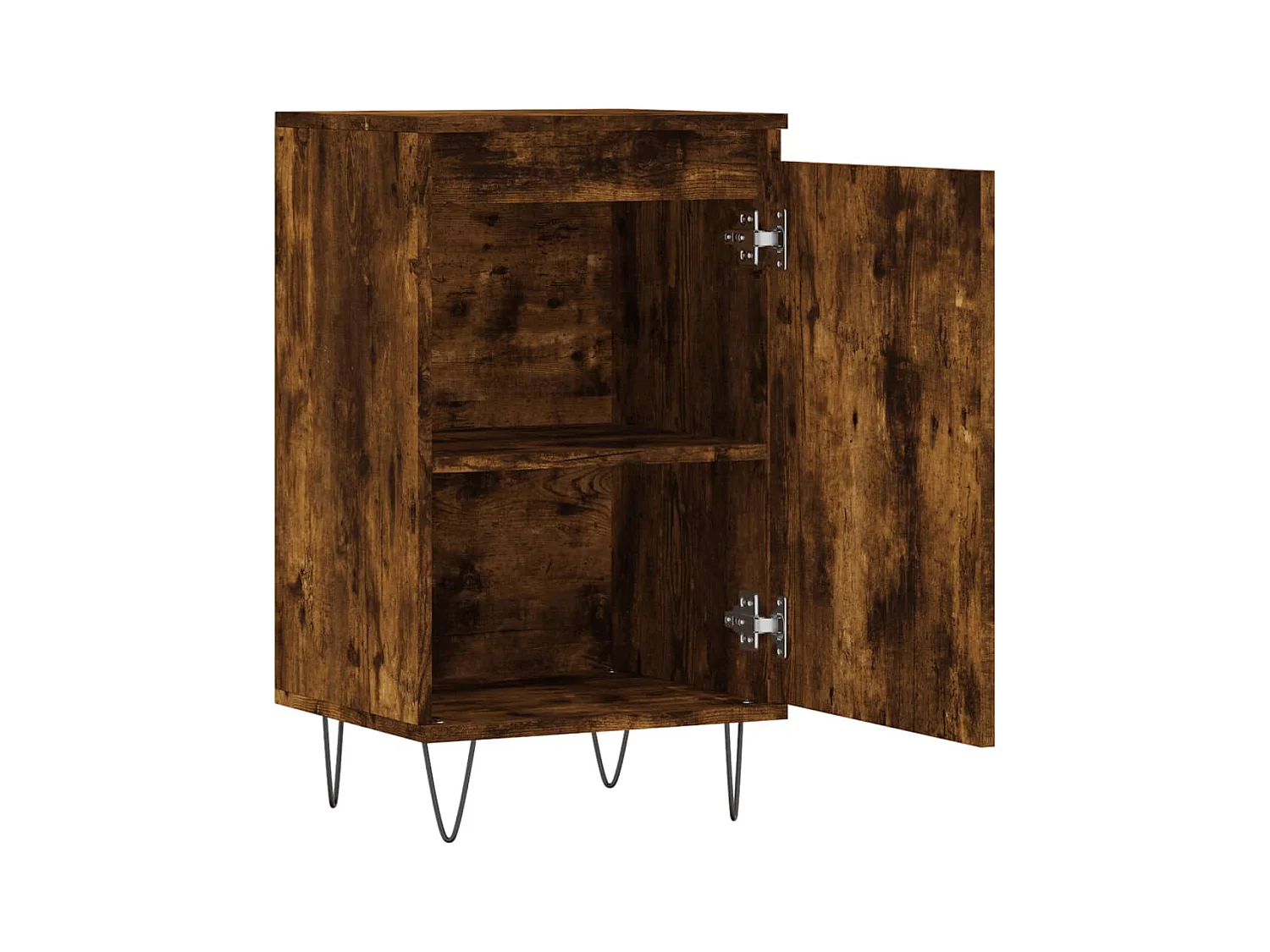 Credenza buffet cassettiera mobile contenitore organizer cucina soggiorno soggiorni set da 2 40 x 35 x 70 cm derivati ​​del legno marrone 02_0036731