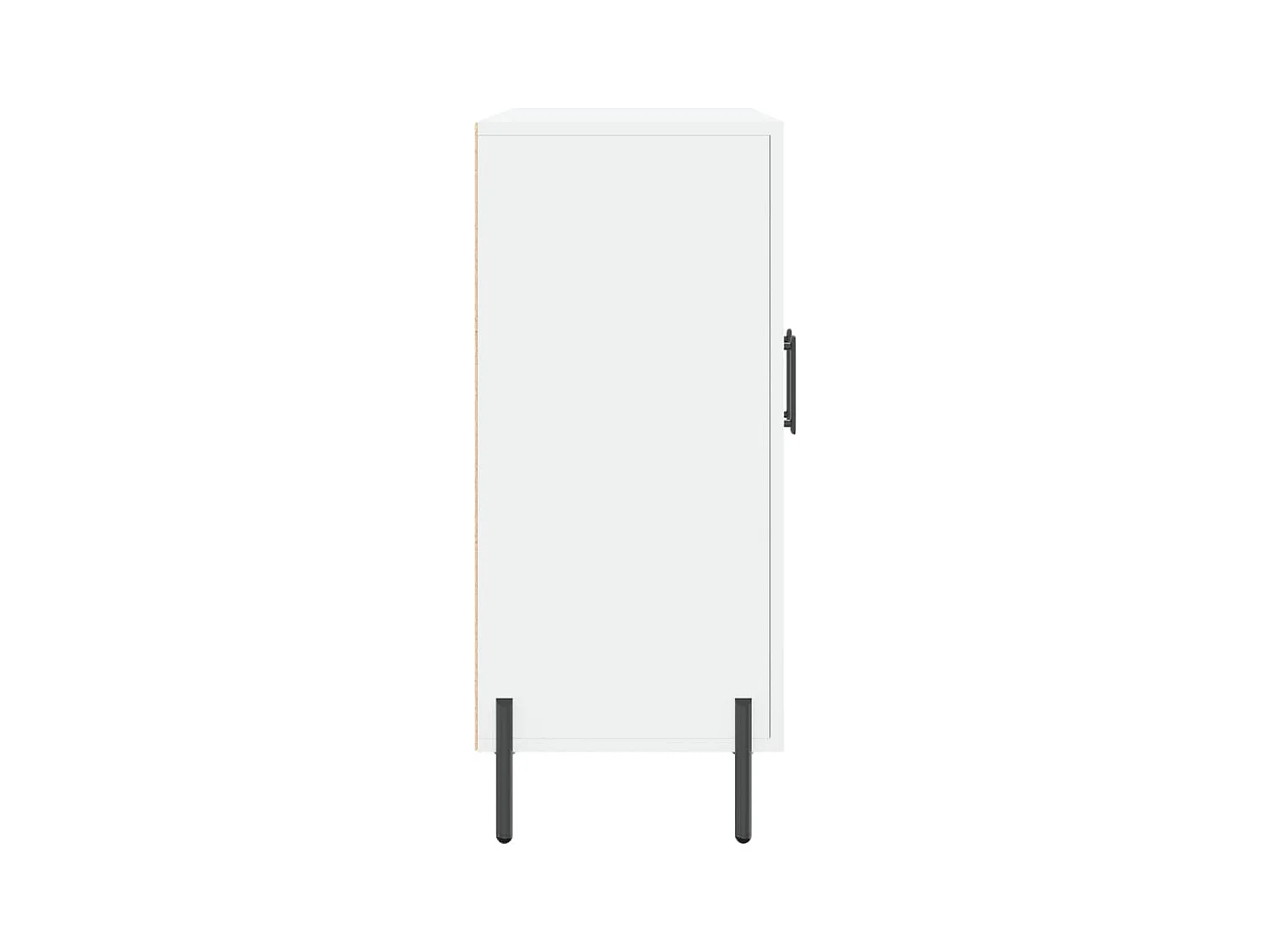 Credenza cassettiera cassettiera mobile contenitore organizer cucina soggiorno soggiorno 90 x 34 x 80 cm derivati ​​del legno bianco 02_0030534