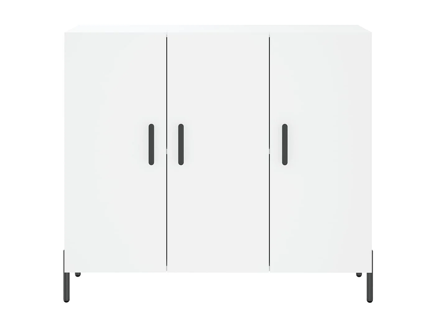 bahut commode armoire bois blanche 90 x 34 x 80 cm 02_0030534