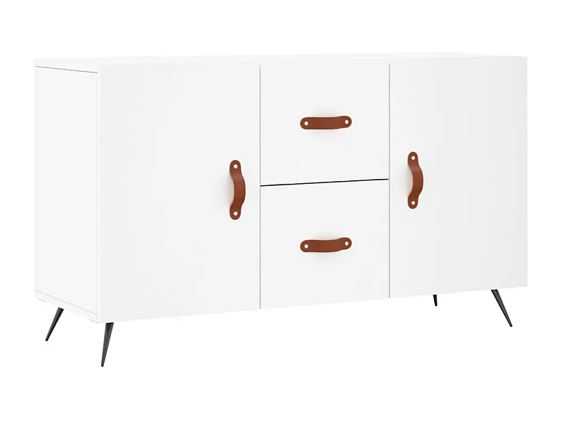 bahut commode armoire bois blanche 100 x 36 x 60 cm 02_0030162
