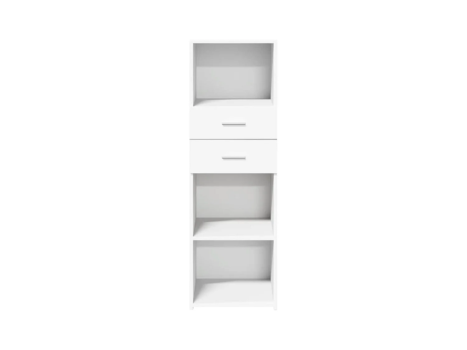 bahut commode armoire bois blanche 40 x 42.5 x 124 cm 02_0032449