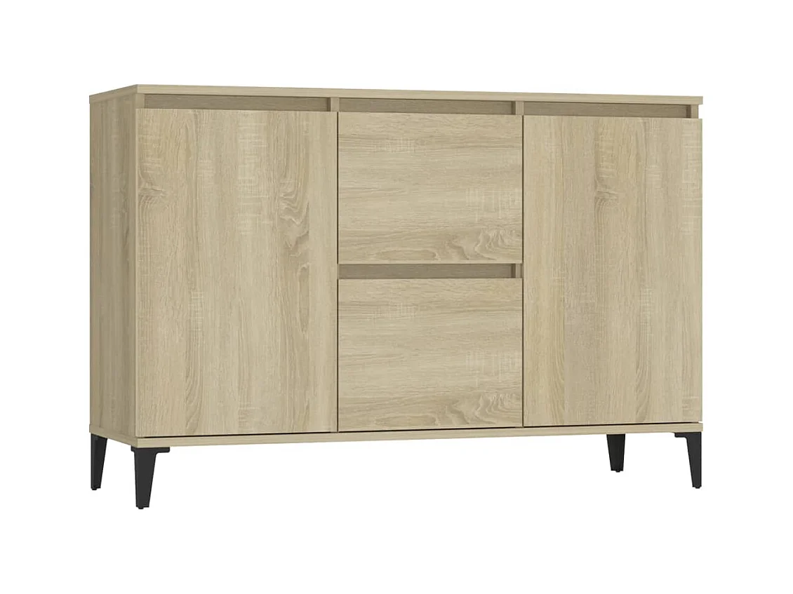 bahut commode armoire bois marron 104 x 35 x 70 cm 02_0031487