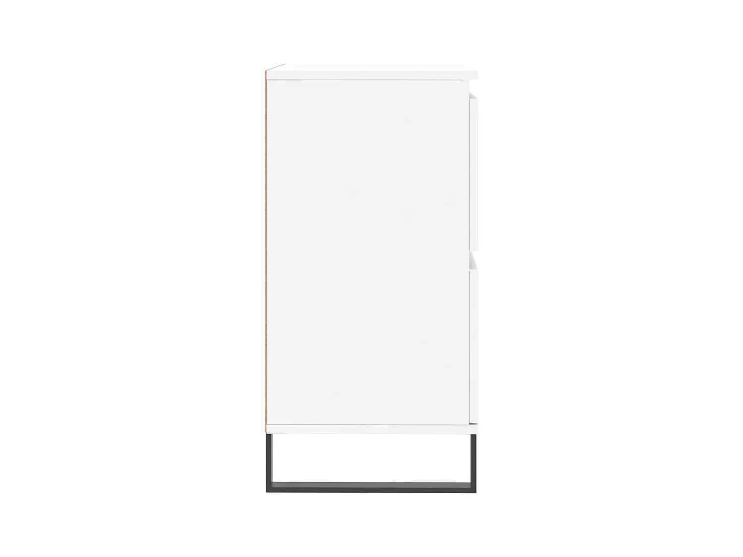 Credenza buffet cassettiera mobile contenitore organizer cucina soggiorno soggiorni 3 pz derivati ​​del legno bianco 02_0037001