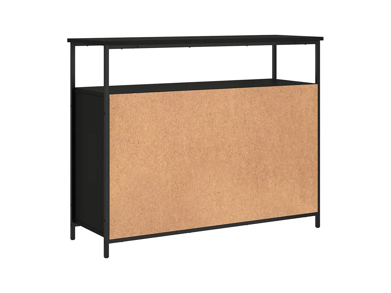 bahut commode armoire bois marron 100 x 35 x 80 cm 02_0035798