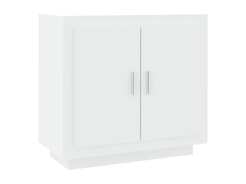 Aparador cómoda cómoda mueble mueble de almacenaje organizador cocina salón salón 80 x 40 x 75 cm madera contrachapada blanco 02_0030517