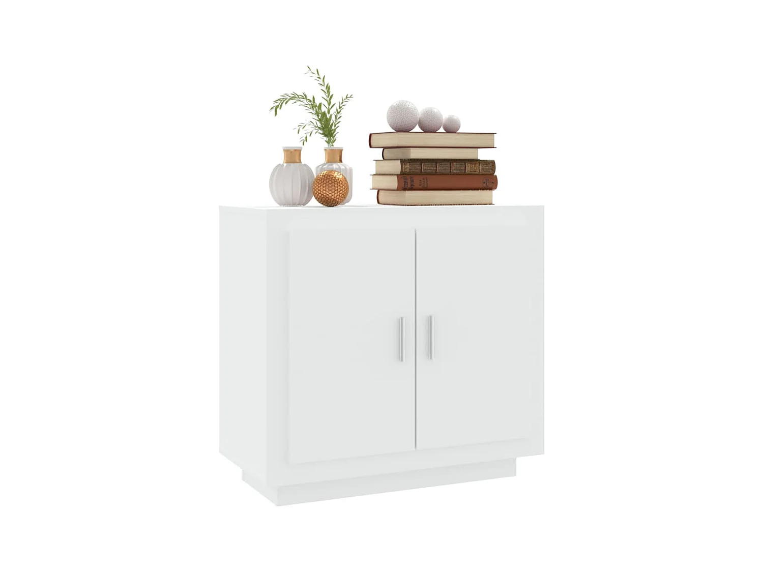 bahut commode armoire bois blanche 80 x 40 x 75 cm 02_0030517