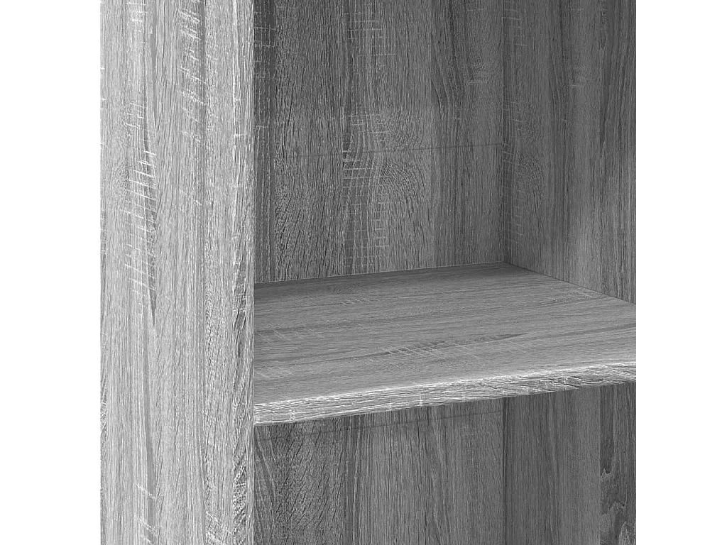 Aparador cómoda cómoda armario mueble organizador cocina salón salón alto Sonoma 50 x 41 x 124 cm madera contrachapada gris 02_0035370