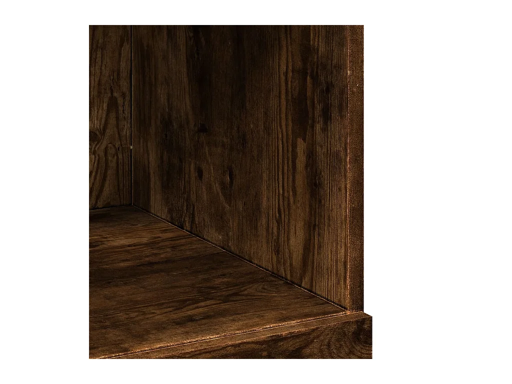 Buffet aparador cômoda armário unidade de armazenamento organizador cozinha sala sala alta 80 x 42,5 x 124 cm madeira trabalhada marrom 02_0033561