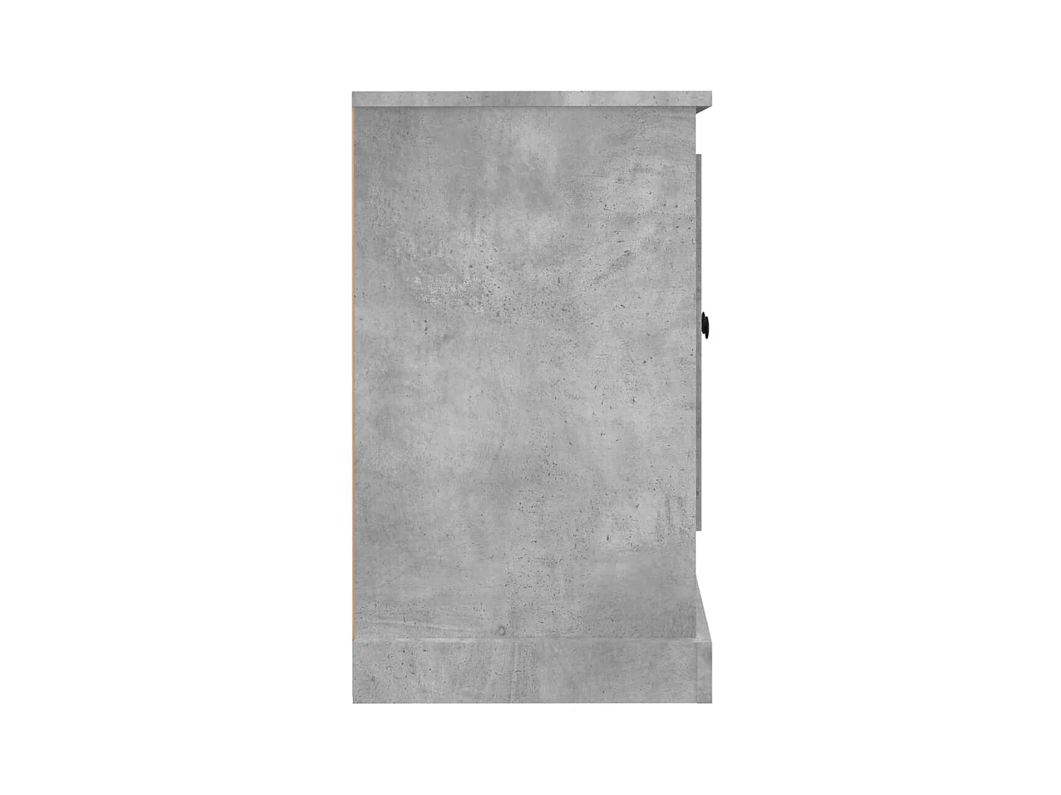 Aparador buffet cómoda mueble mueble de almacenaje organizador cocina salón salón 100 x 35,5 x 60 cm madera contrachapada gris 02_0031822