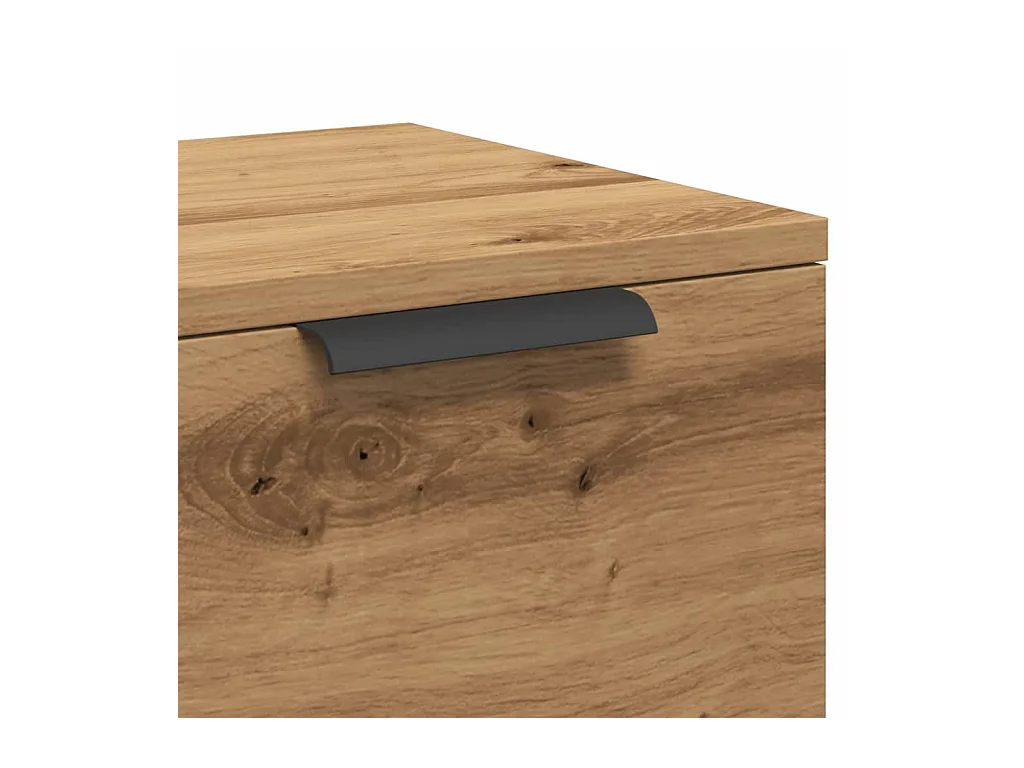 Credenza buffet cassettiera mobile contenitore organizer cucina soggiorno stanza dei bricolage 60 x 30 x 70 cm derivati ​​del legno marrone 02_0030813