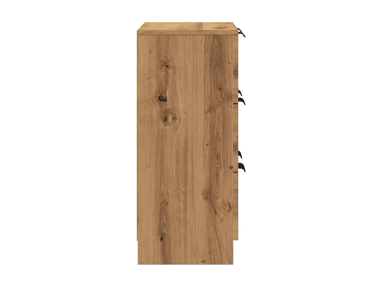 Credenza buffet cassettiera mobile contenitore organizer cucina soggiorno stanza dei bricolage 60 x 30 x 70 cm derivati ​​del legno marrone 02_0030813