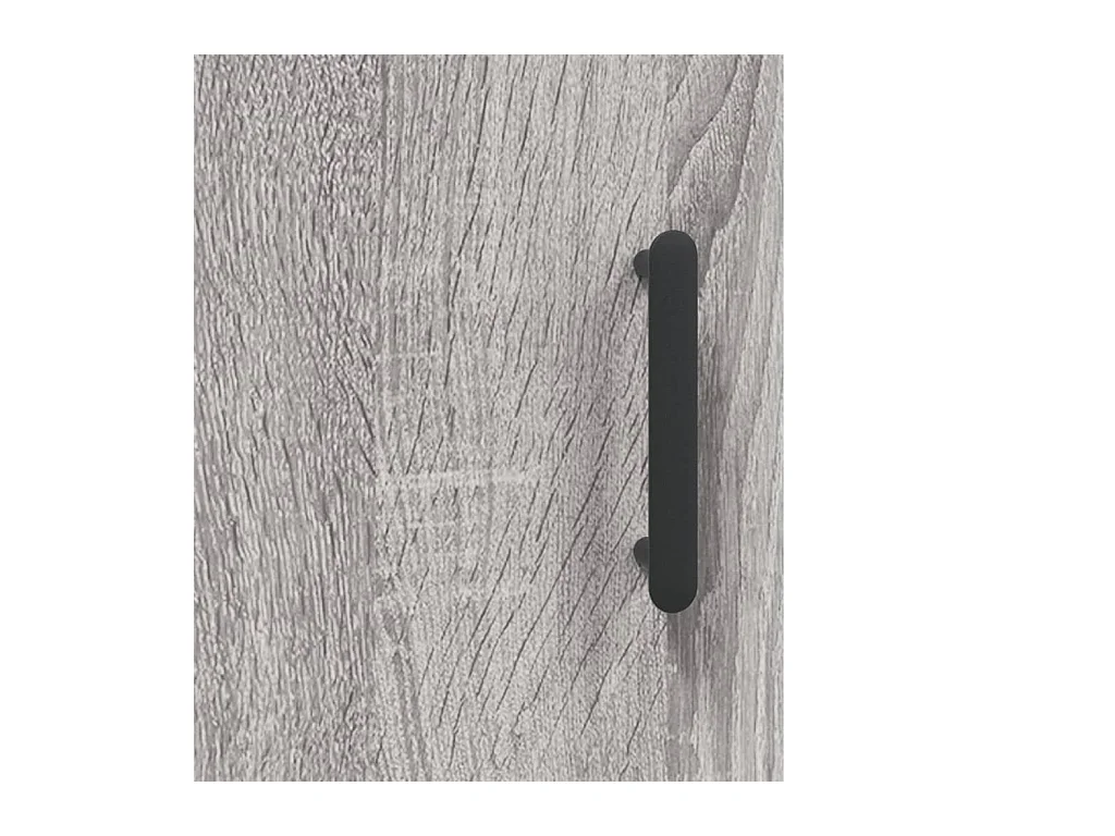 Credenza cassettiera cassettiera mobile contenitore organizer cucina soggiorno soggiorno alto Sonoma 34,5 x 34 x 180 cm derivati ​​del legno grigio 02_0035218