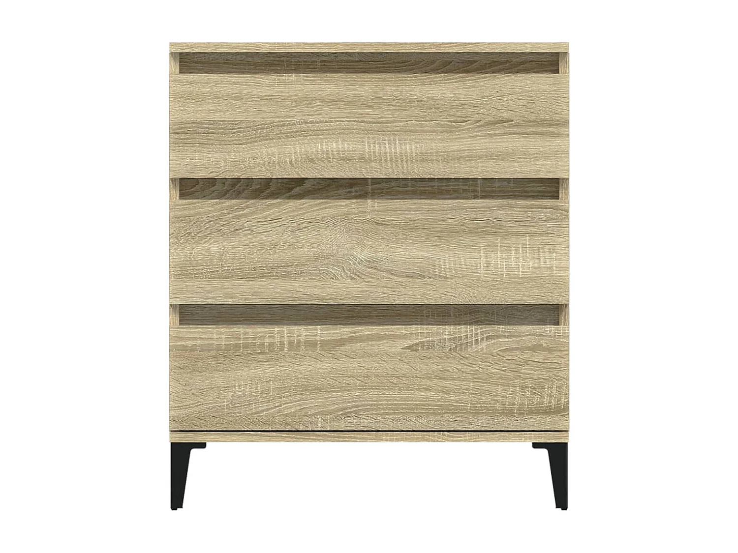 Aparador buffet cômoda armário organizador cozinha sala sala Sonoma 60 x 35 x 70 cm madeira trabalhada marrom 02_0031615