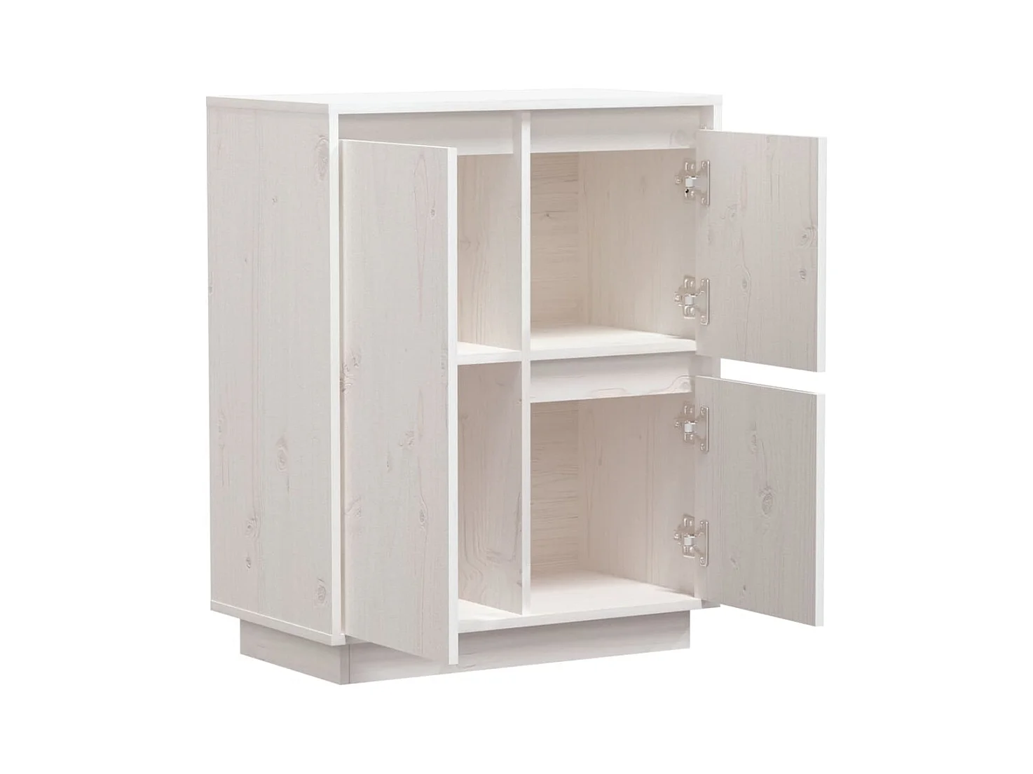 bahut commode armoire bois blanche 60 x 34 x 75 cm 02_0030348