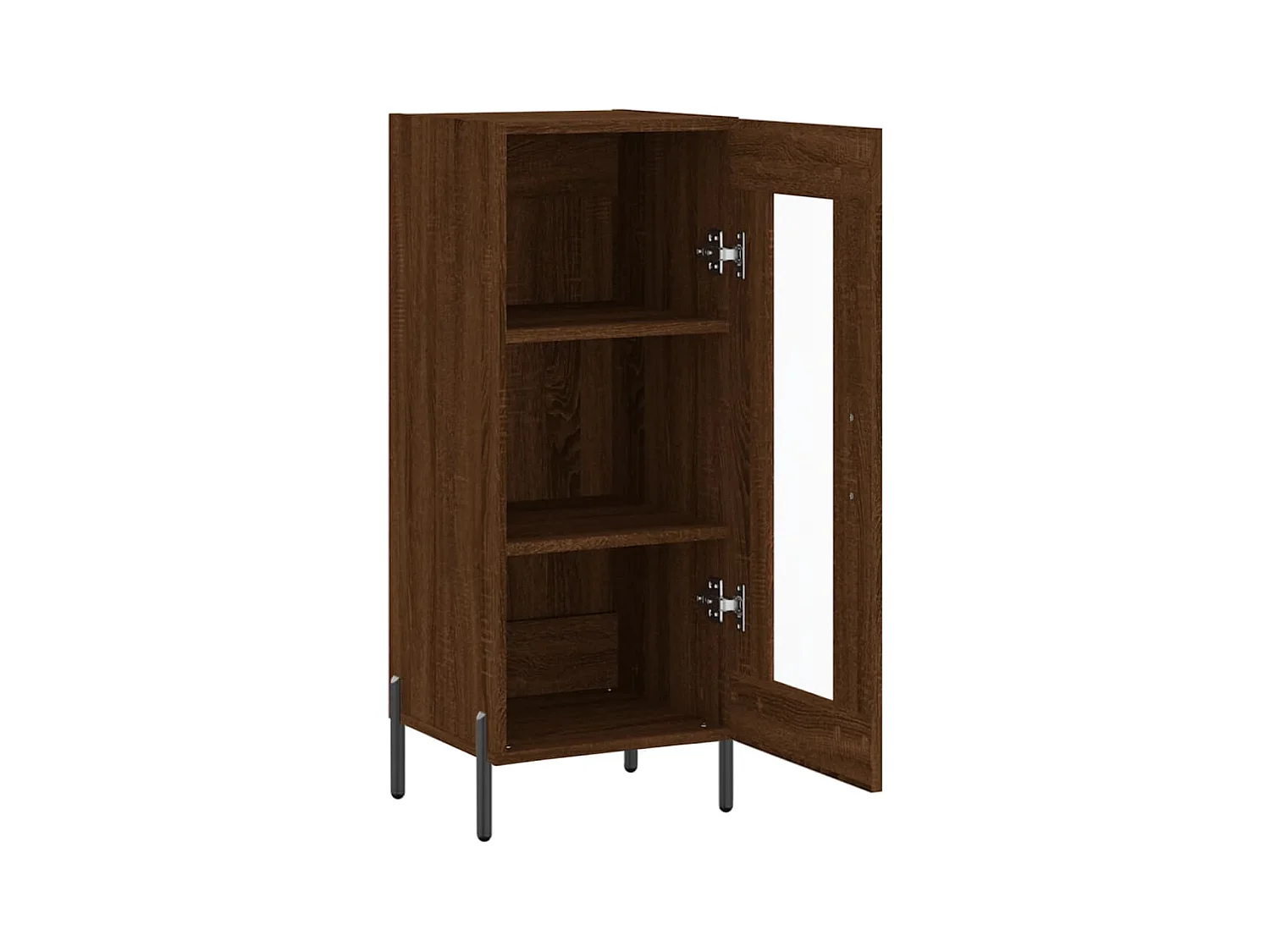 bahut commode armoire bois marron 34.5 x 34 x 90 cm 02_0031208