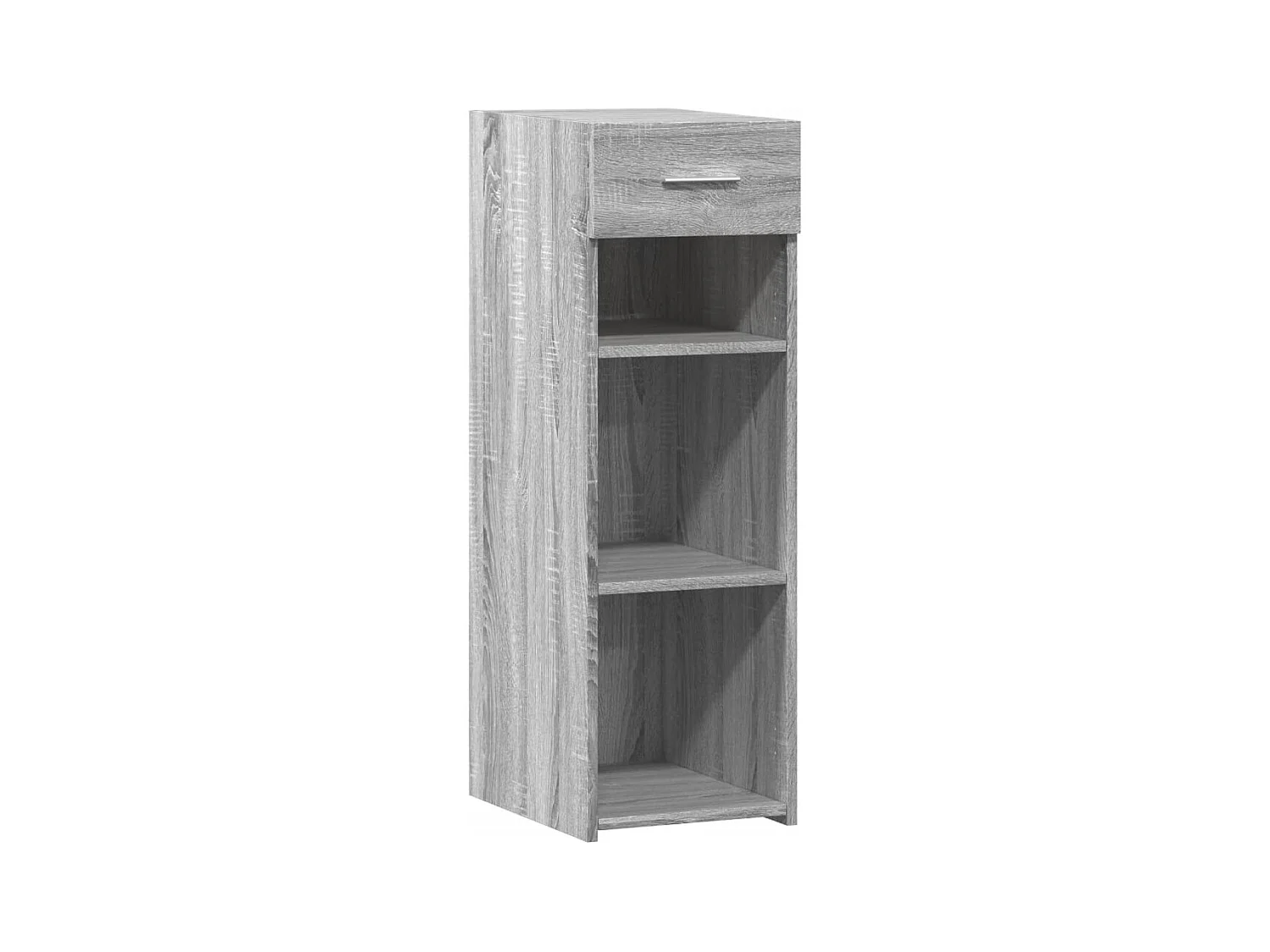 Aparador buffet cómoda armario unidad de almacenamiento organizador cocina salón salonsonoma 30 x 42,5 x 93 cm madera contrachapada gris 02_0036292