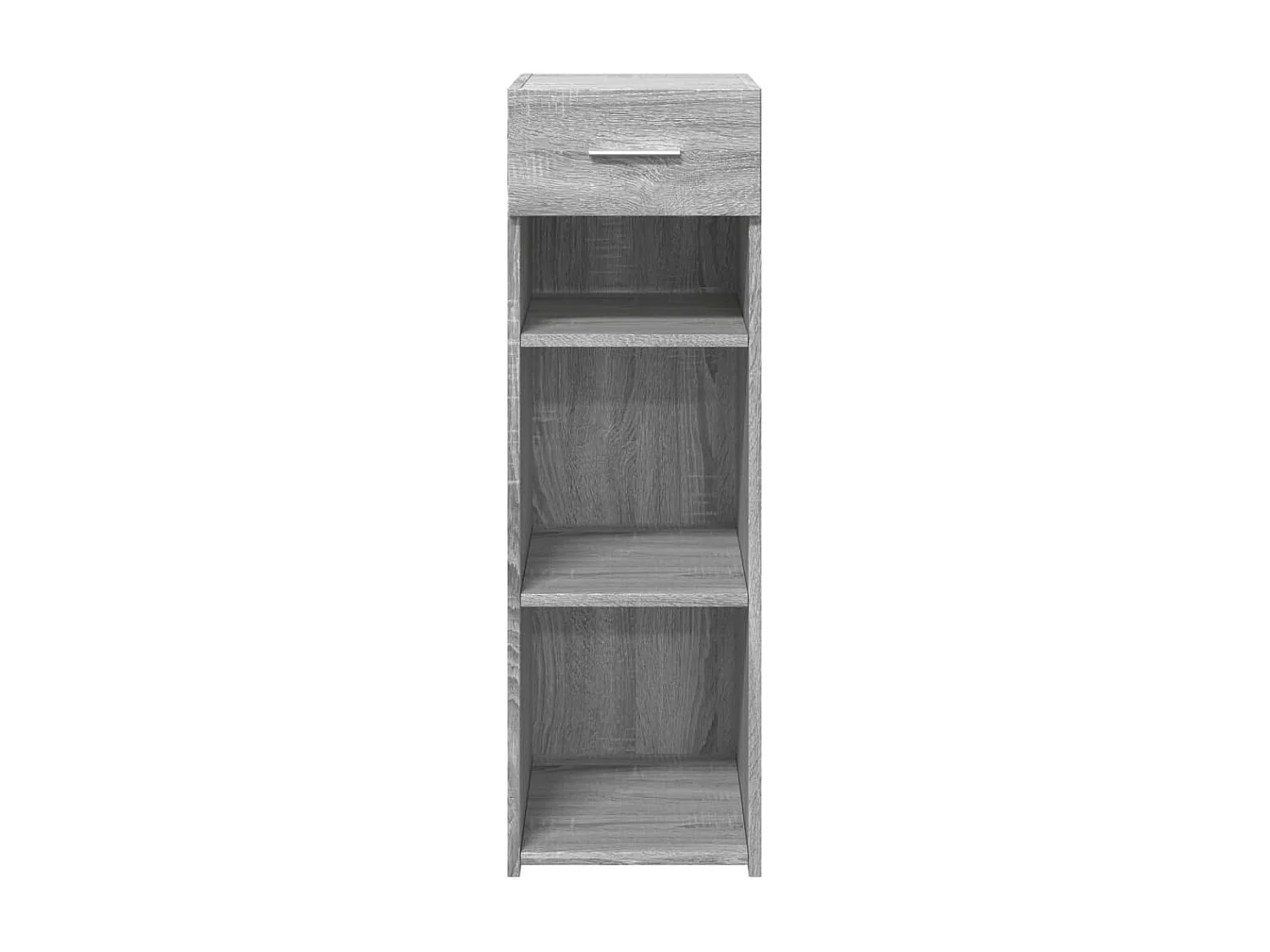 Aparador buffet cómoda armario unidad de almacenamiento organizador cocina salón salonsonoma 30 x 42,5 x 93 cm madera contrachapada gris 02_0036292