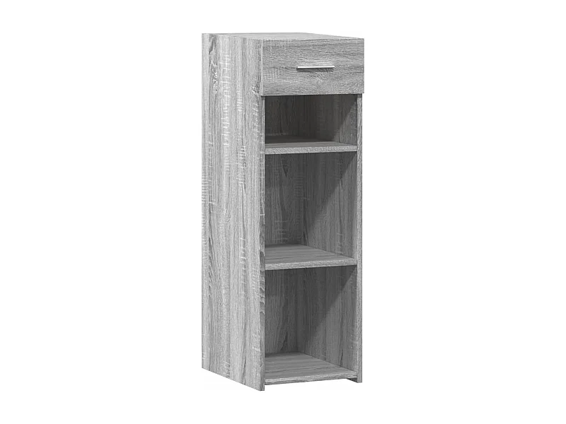 Aparador buffet cómoda armario unidad de almacenamiento organizador cocina salón salonsonoma 30 x 42,5 x 93 cm madera contrachapada gris 02_0036292