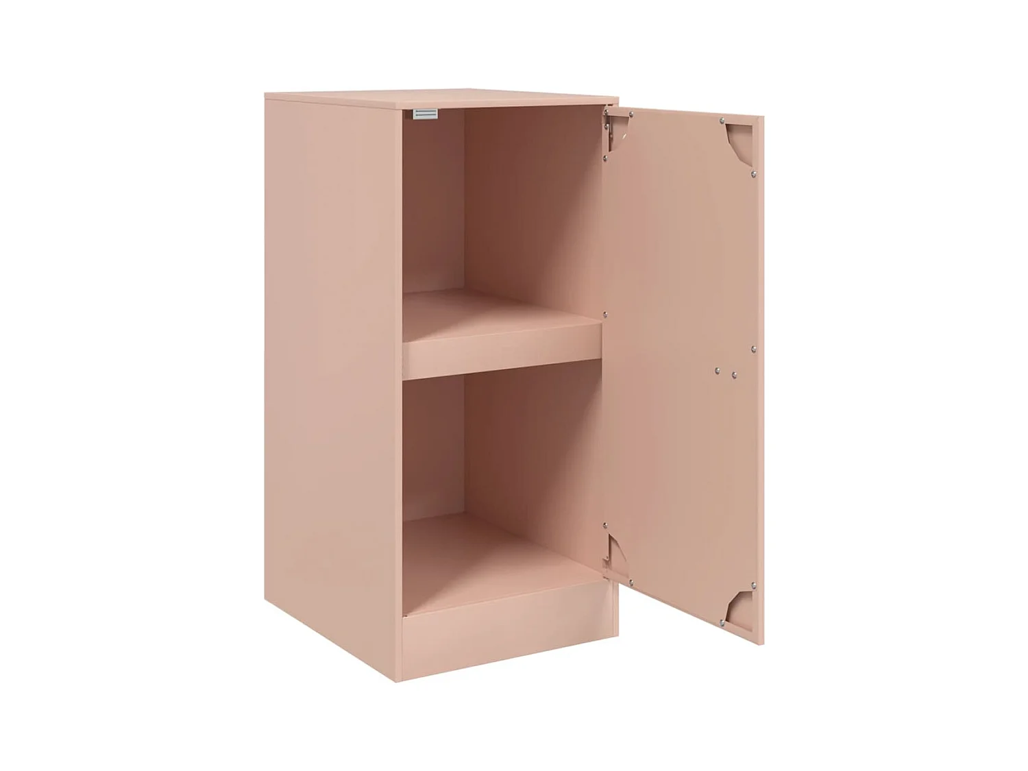 Credenza cassettiera cassettiera mobile contenitore organizer cucina soggiorno soggiorno 34,5 x 39 x 73 cm acciaio Rosa 02_0036200