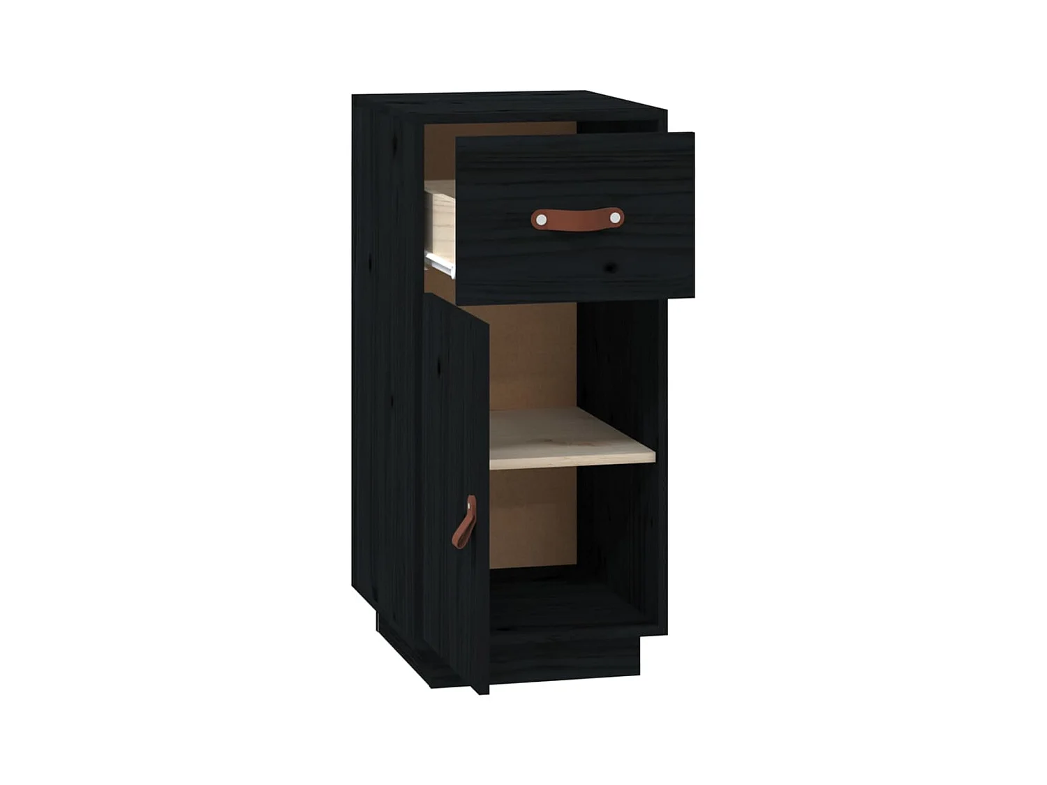 bahut commode armoire bois marron 34 x 40 x 75 cm 02_0035917