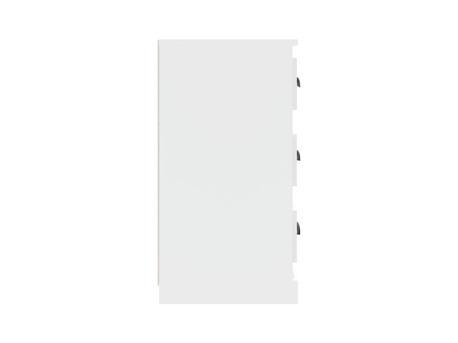 Credenza buffet cassettiera mobile contenitore organizer cucina soggiorno soggiorno 70 x 35,5 x 67,5 cm derivati ​​del legno bianco 02_0030489