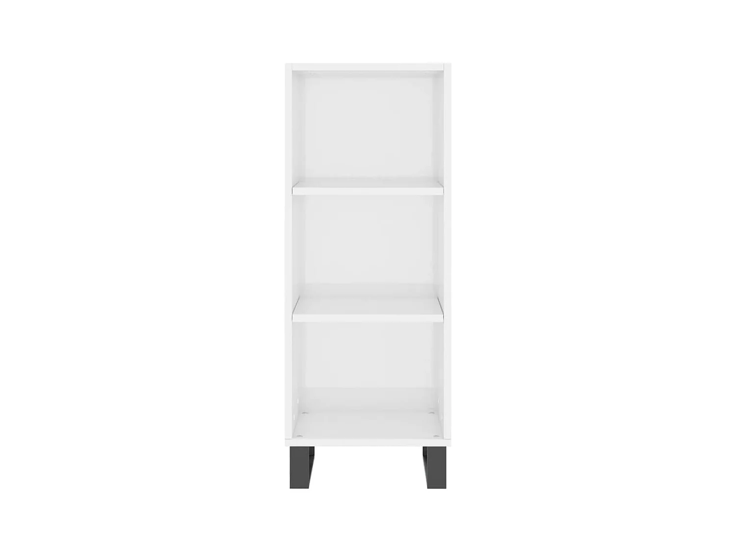 bahut commode armoire bois blanche 34.5 x 32.5 x 90 cm 02_0030585