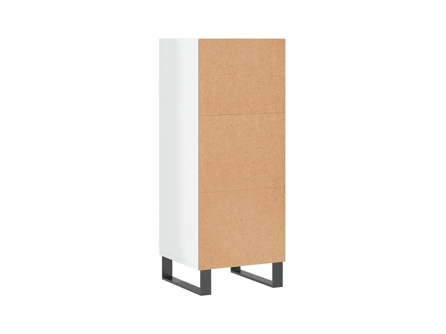 bahut commode armoire bois blanche 34.5 x 32.5 x 90 cm 02_0030585