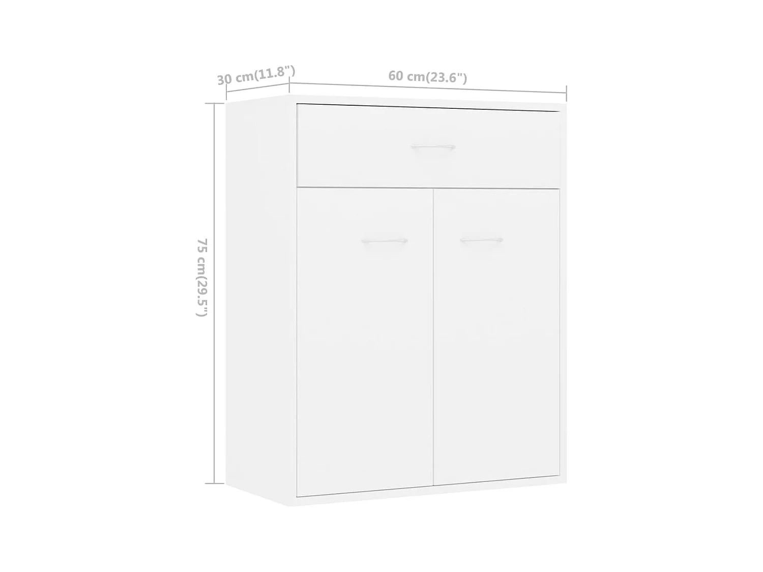 bahut commode armoire bois blanche 60 x 30 x 75 cm 02_0030336