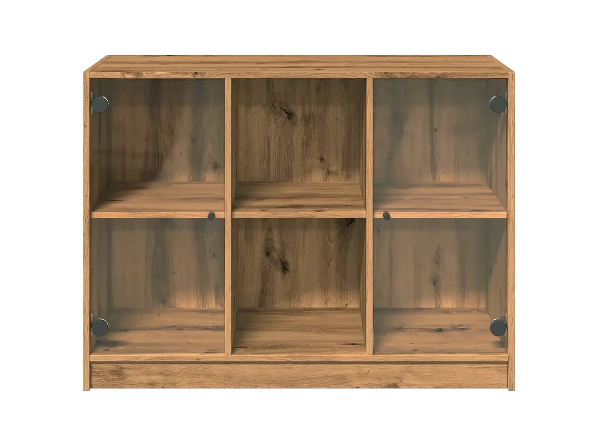 Buffet aparador cômoda armário unidade de armazenamento organizador cozinha sala de estar artesanato 102 x 37 x 75,5 cm madeira trabalhada marrom 02_0030808