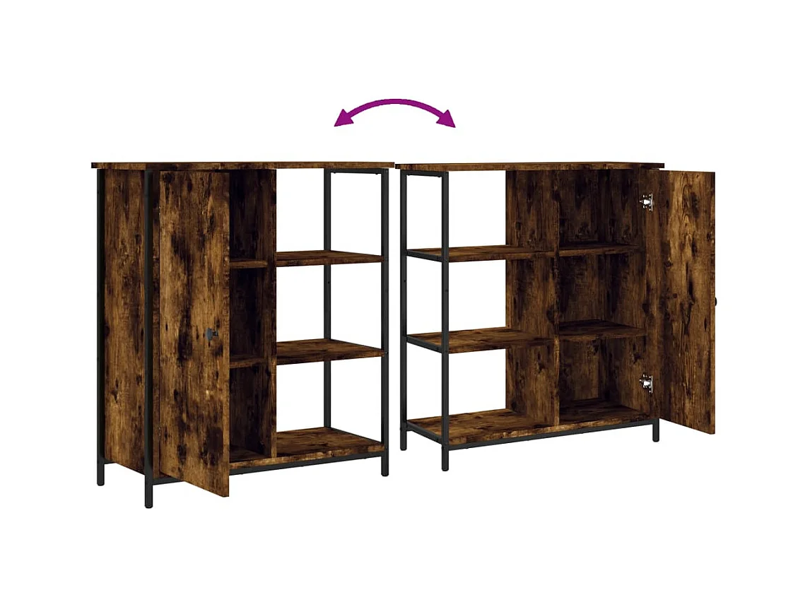 bahut commode armoire bois marron 70 x 30 x 80 cm 02_0031084