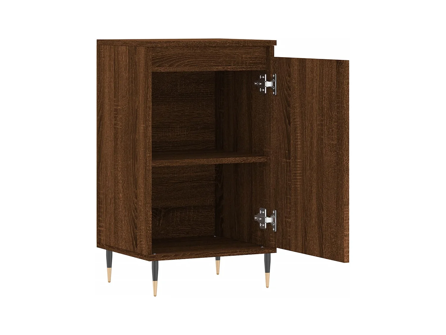Credenza buffet cassettiera mobile contenitore organizer cucina soggiorno soggiorni set da 2 40 x 35 x 70 cm MDF marrone 02_0036765