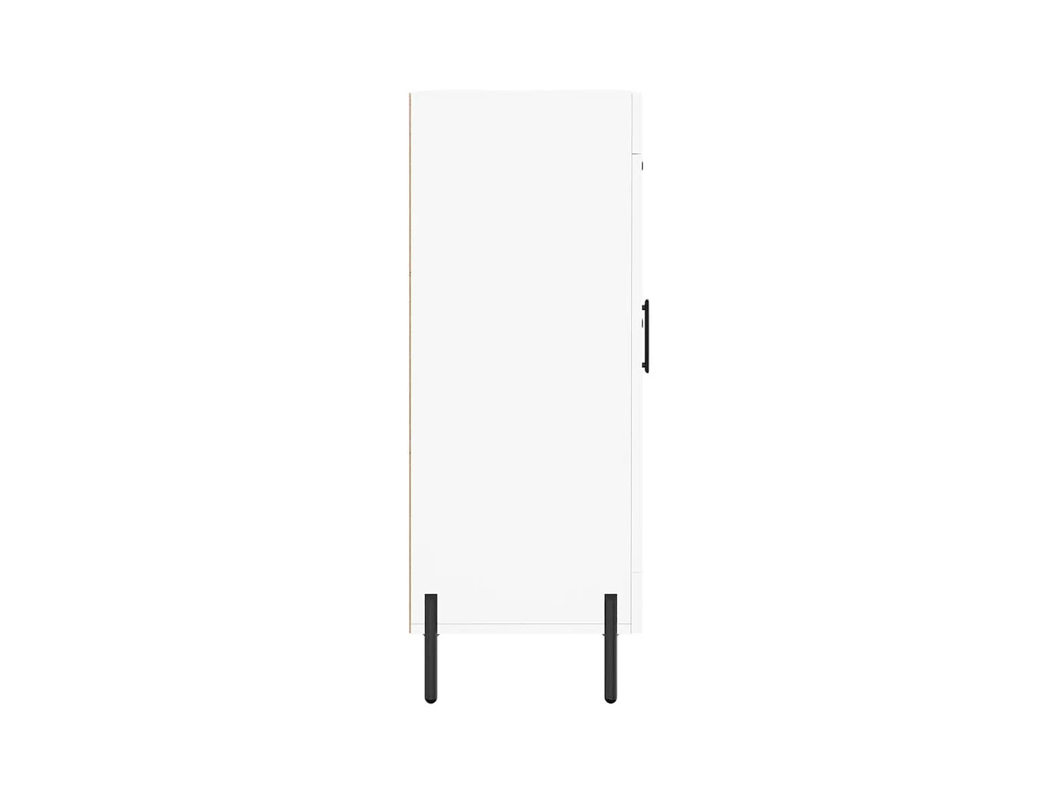 bahut commode armoire bois blanche 69.5 x 34 x 90 cm 02_0030417