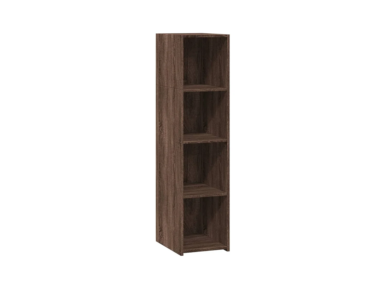 Credenza buffet cassettiera mobile contenitore organizer cucina soggiorno soggiorno 30 x 41 x 124 cm derivati ​​del legno marrone 02_0031182