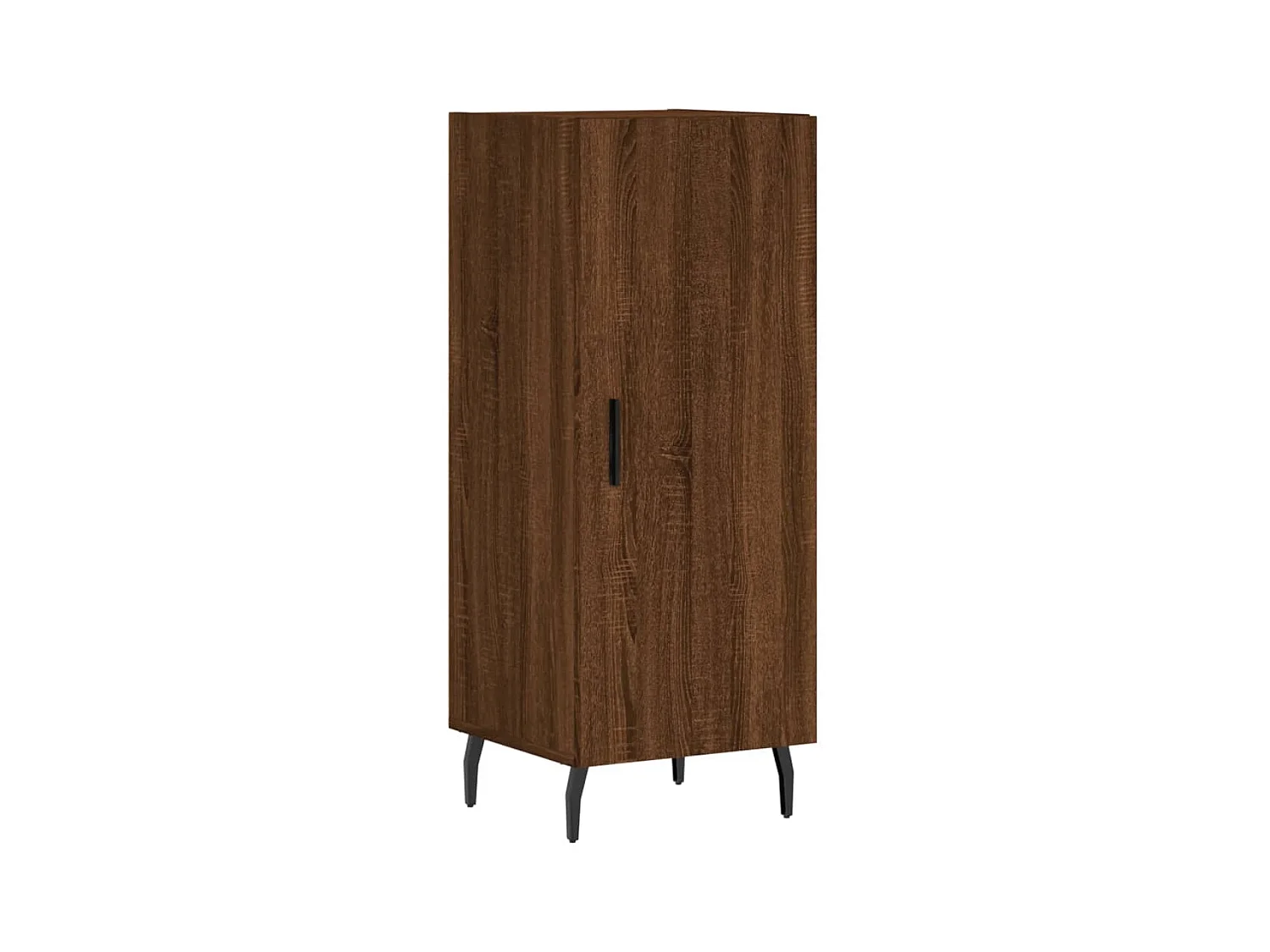 Credenza buffet cassettiera mobile contenitore organizer cucina soggiorno soggiorno 34,5 x 34 x 90 cm derivati ​​del legno marrone 02_0031210